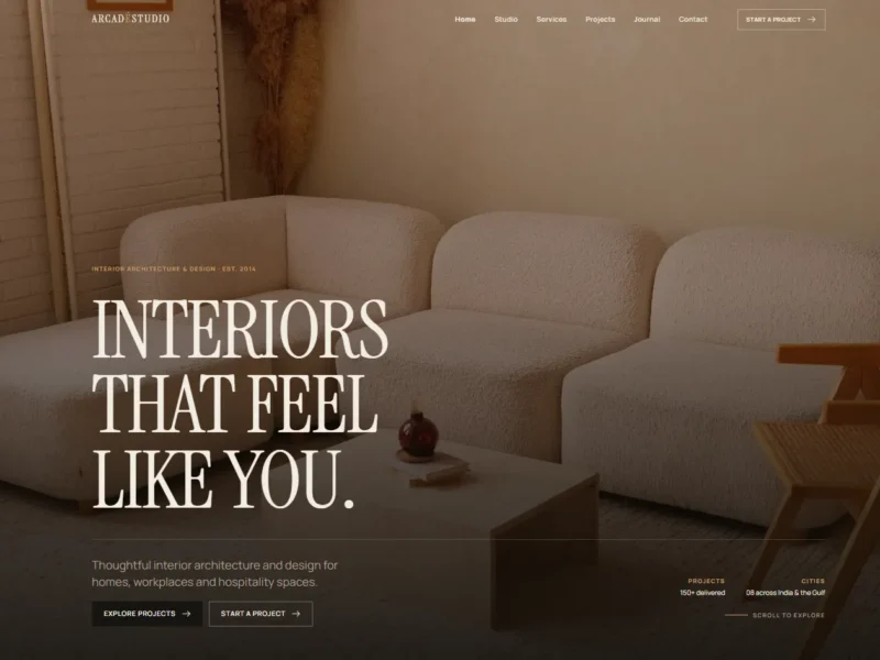 Arcade Interior Design & Architecture | Tailored Luxury Spaces