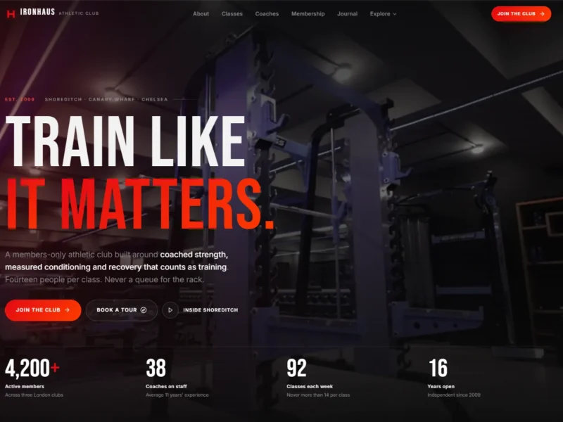 IRONHAUS Gym & Fitness Club