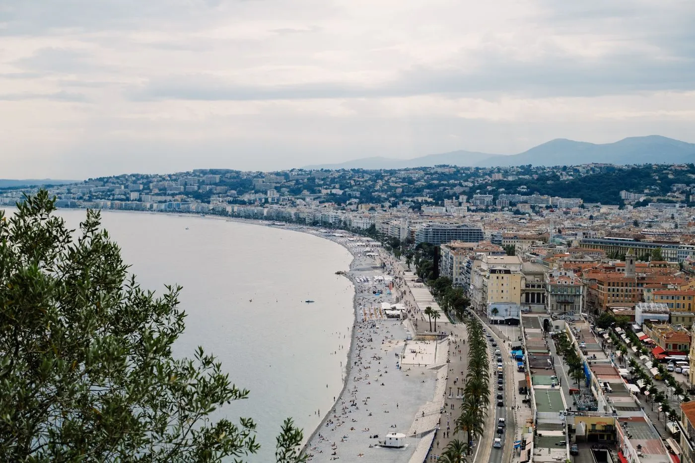 Riviera coastline panorama