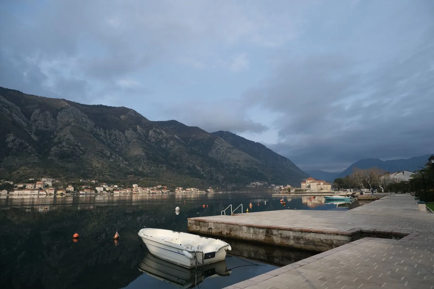 Morning light on the Bay of Kotor