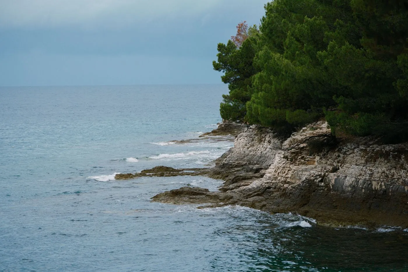 Rugged Adriatic coast