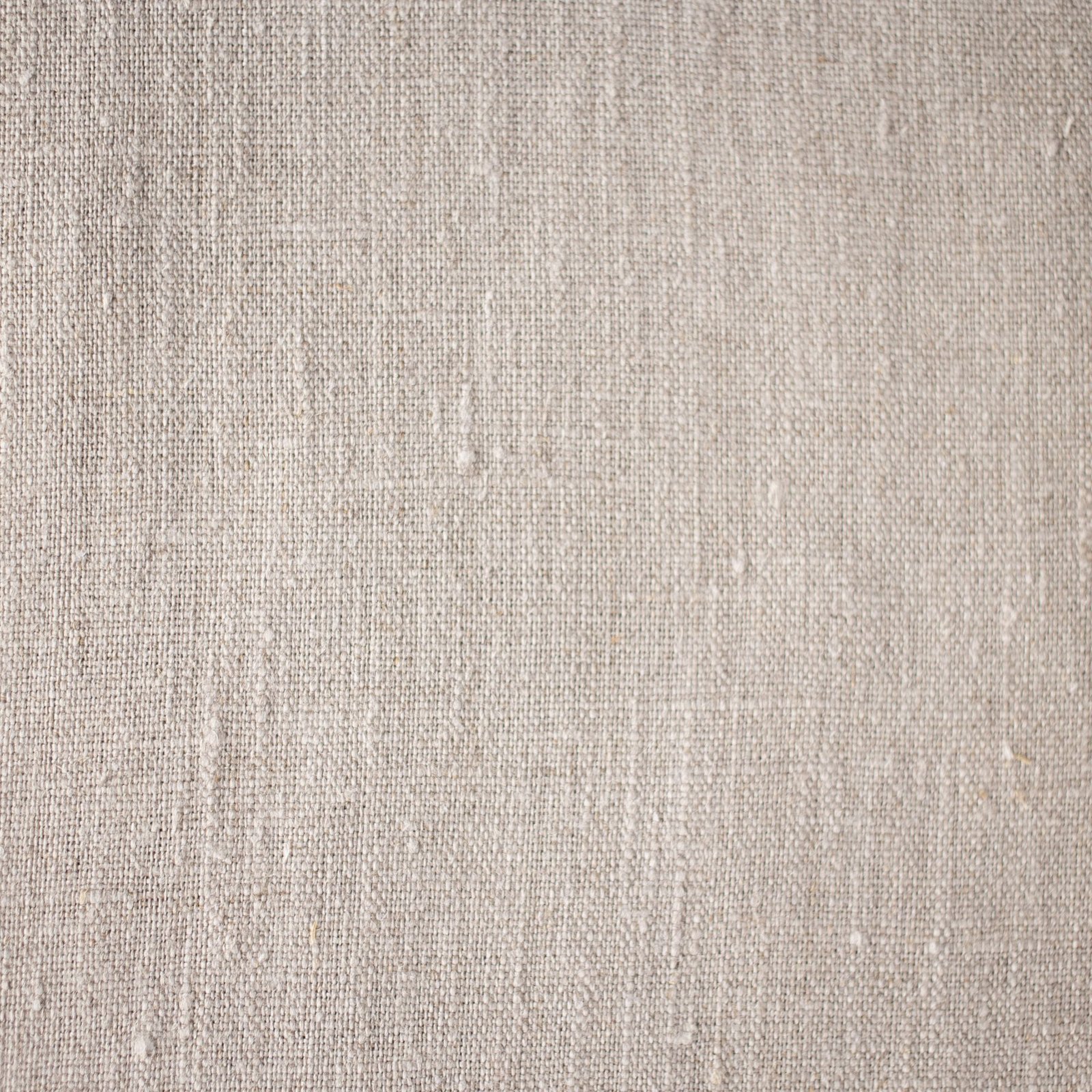 Close weave of natural undyed linen fabric